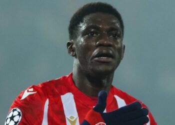 Nasser Djiga dans l&rsquo;équipe type de la 7e journée de la Ligue des champions