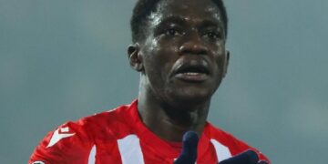 Nasser Djiga dans l&rsquo;équipe type de la 7e journée de la Ligue des champions