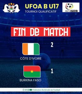Tournoi UFOA-B U17