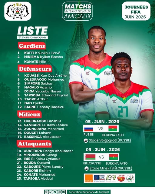 Liste des Etalons