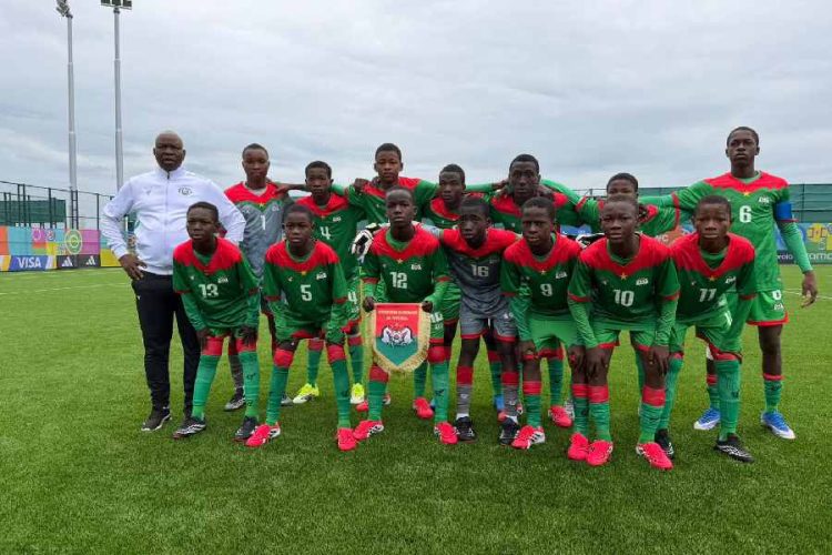 Le Burkina Faso connaît un début mitigé au Festival FIFA U15